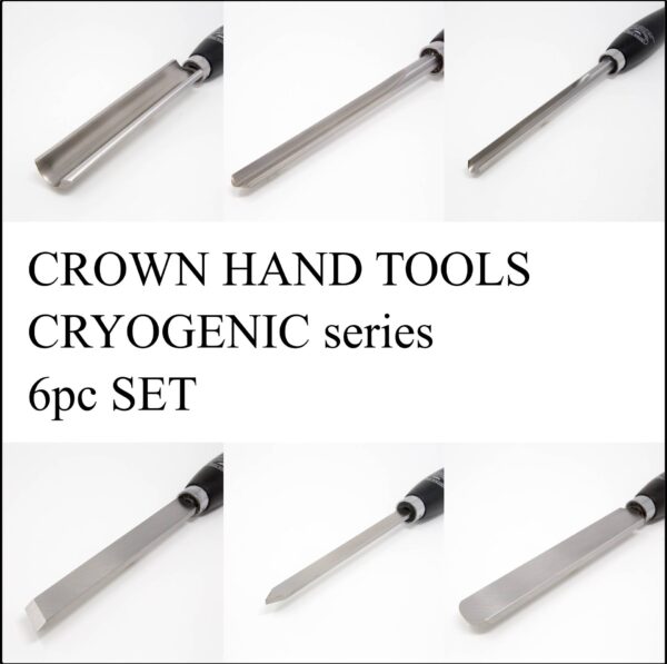 【スペシャル6本セット】Crown Hand Tools：Cryogenic