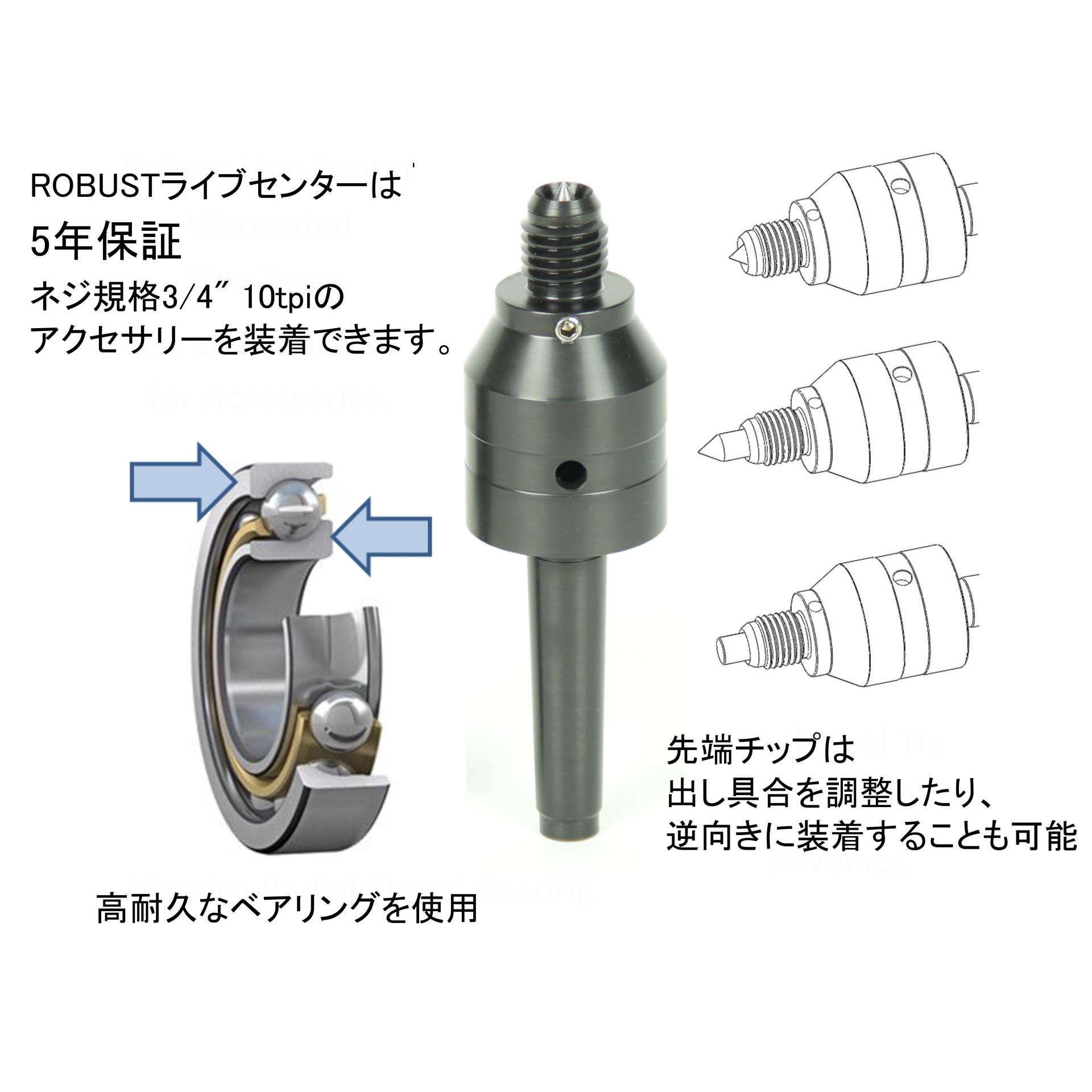 ROBUST ROBUST　MT2 回転センター コーンセット