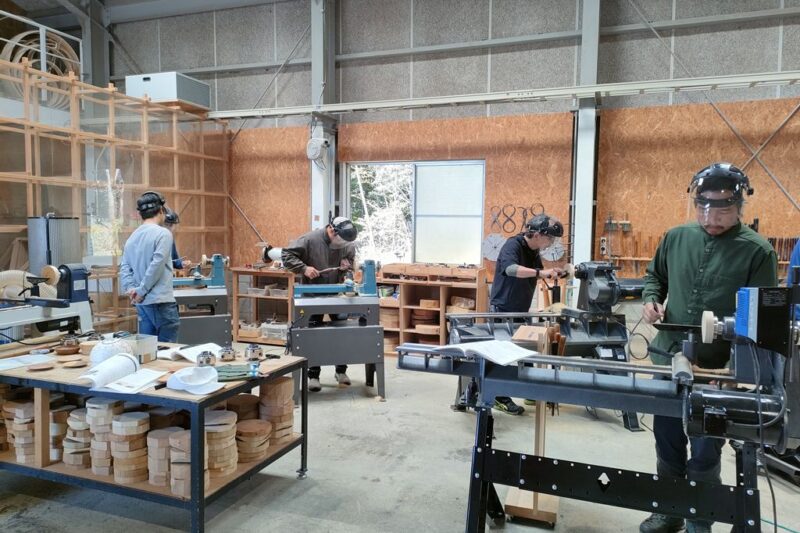 ツバキラボ 木工旋盤教室 シェア工房