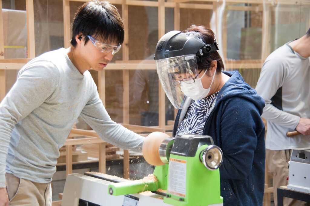 木工旋盤 レッスン 教室 ツバキラボ