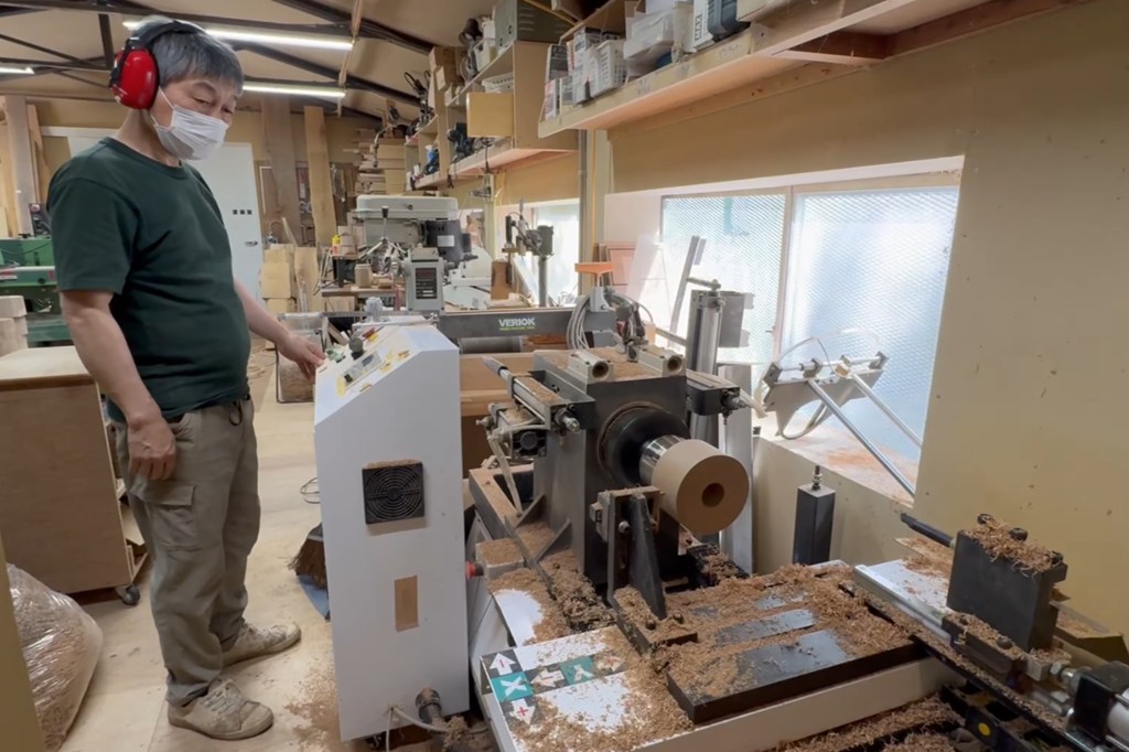 CNC木工旋盤 535 導入事例 ツバキラボツールズ 北海道 札幌市 TSUBAKILAB ツバキラボ チエモク