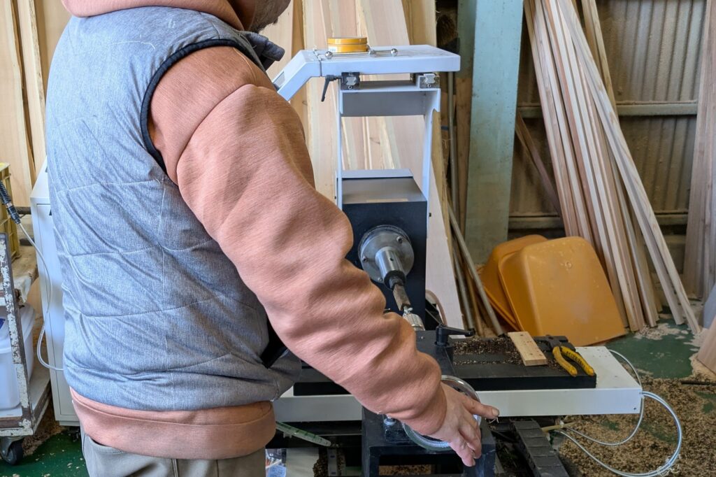 CNC木工旋盤 535 導入事例 ツバキラボツールズ 岐阜県 岐阜市 TSUBAKILAB ツバキラボ 紬葵 就労支援 障がい 木工