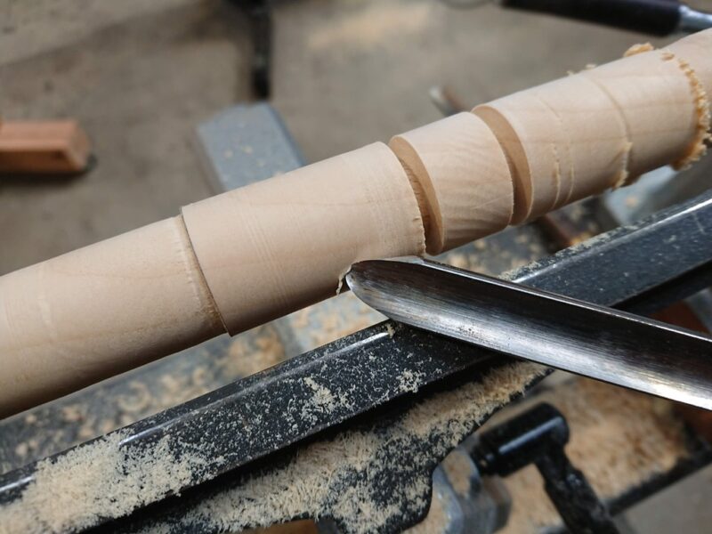 スピンドルガウジ Spindle Gouge 選び方 研ぎ方 角度